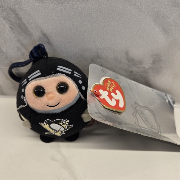 Ty Beanie Ballz 4" NHL Pittsburgh Penguins 2013 Rare Retired with Tags - Picture 2 of 9